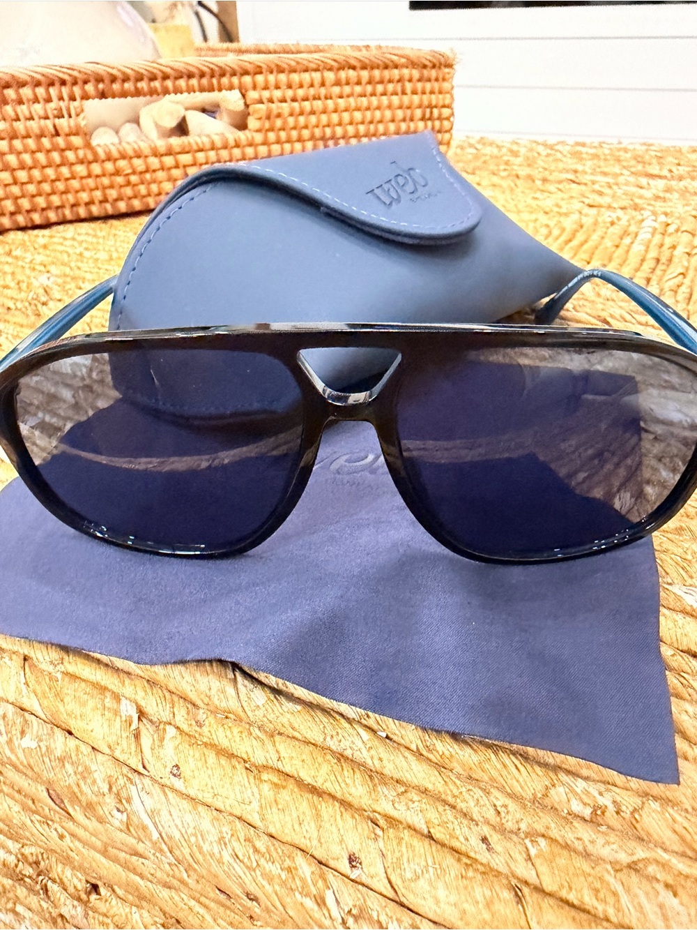 NWOT WEB Sunglasses with Case